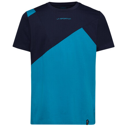 Das La Sportiva Dude T-Shirt punktet mit seinem sportlichen Design und seiner weichen und robusten Bio-Baumwolle. Ein Highlight in jeder Kletterhalle!