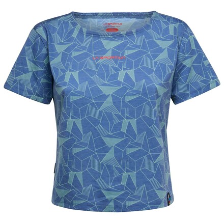 Das stylische La Sportiva Women’s Dimension T-Shirt ist ein besonders luftiges und bewegungsfreundliches T-Shirt für ambitionierte Kletterinnen.