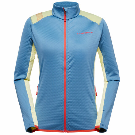 Die atmungsaktive La Sportiva Women’s True North Jacket ist eine leichte und wärmende Fleecejacke, die dich perfekt auf abenteuerlichen Reisen begleitet.