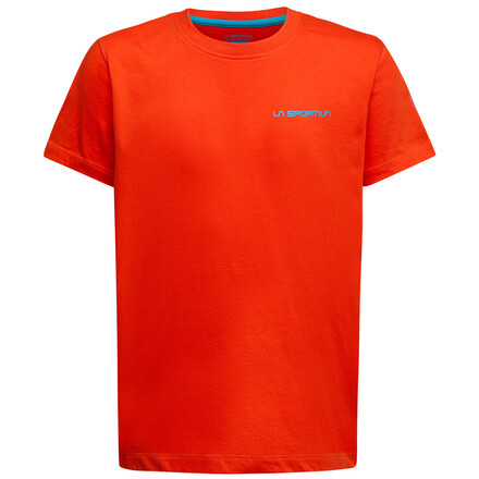 Mit dem bequemen und farbenfrohen La Sportiva Boulder T-Shirt für Kinder ist der Nachwuchs schon wie ein Profi beim Toben und Klettern unterwegs.