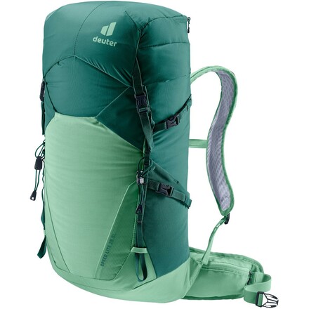 Der Speed Lite 28 SL ist ein leichter, nachhaltiger Wanderrucksack für Frauen, der gleichzeitig ein echtes Taschenwunder ist. 