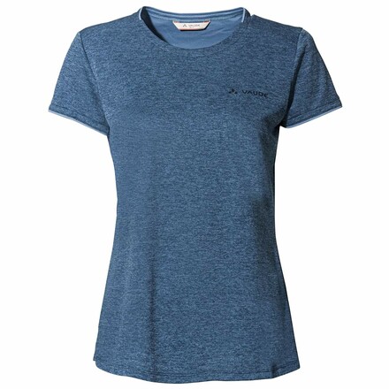 Das stylische Vaude Women's Essential T-Shirt ist ein pflegeleichtes und atmungsaktives Basic für eine Vielzahl von Outdoor-Aktivitäten.