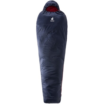 Der Deuter Dreamline Schlafsack ist ein leichter und robuster Kunstfaserschlafsack in Mumienform. Er bietet genügend Raum für maximalen Schlafkomfort.