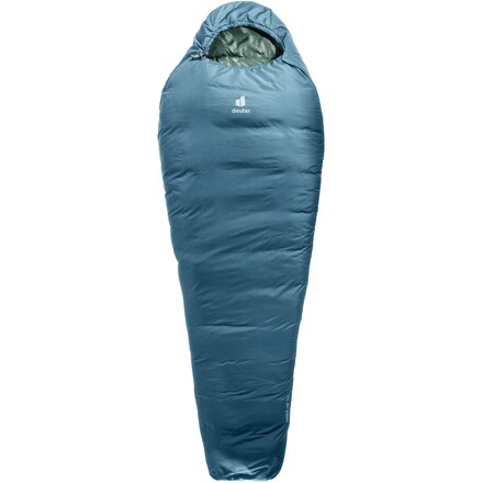 Der Deuter Orbit +5 Schlafsack leistet dank seiner nahtlosen Konstruktion für Reisen und Campingtouren höchsten Komfort und eine angenehme Wärmeleistung.