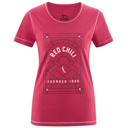 Das Red Chili Women's Satori ist ein bequemes T-Shirt mit tollen Prints und Kontrastnähten als zusätzliche Hingucker. Aus robuster Bio-Baumwolle.