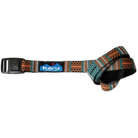 Der Kavu Burly Belt ist ein besonders robuster und vielseitiger Gürtel im beliebten Kavu-Style. Der zurrt alles fest, was fest sein muss.