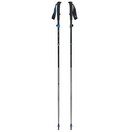Dierobusten und faltbaren Black Diamond Distance FLZ Poles Trekkingstöcke sind eine ideale Wahl für Trailruns, steile Anstiege oder lange Touren.