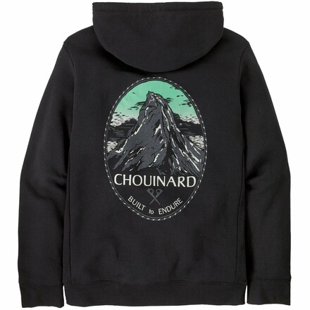  Der Patagonia Chouinard Crest Uprisal Hoody ist ein bequemer und vielseitig einsetzbarer Hoody, der aus recycelten Materialien besteht.