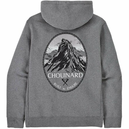 Der Patagonia Chouinard Crest Uprisal Hoody ist ein bequemer und vielseitig einsetzbarer Hoody, der aus recycelten Materialien besteht.