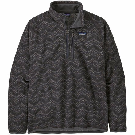 Der pflegeleichte Better Sweater 1/4 Zip Fleecepullover von Patagonia garantiert dir maximalen Komfort mit einem lässig verkürzten Zipper.