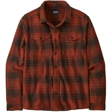 Das Patagonia Fjord Flannel Shirt ist ein Langarmhemd aus Bio-Baumwolle, das durch sein Karomuster und sein hochwertiges, weiches Material besticht.