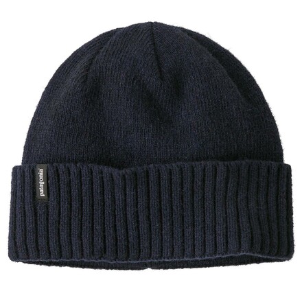 Die Brodeo Beanie ist eine Strickmütze mit einer Original-Patagonia-Grafik. Hält den Kopf schön warm und sieht auch noch gut aus.