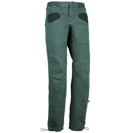 Die E9 Rondo Slim Kletterhose mit schmalem Bein bietet große Bewegungsfreiheit beim Klettern. Im Klettershop online bestellen