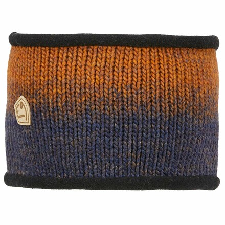 Das Prampi Headband ist ein grobgestricktes Wollstirnband mit Fleece-Innenfutter, das beim Klettern oder Bouldern für Wärme am Kopf sorgt.