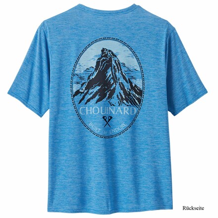 Das Capilene Cool Daily Graphic T-Shirt von Patagonia ist dein Allrounder für den Outdoorspaß bei gutem Wetter und punktet mit hoher Atmungsaktivität