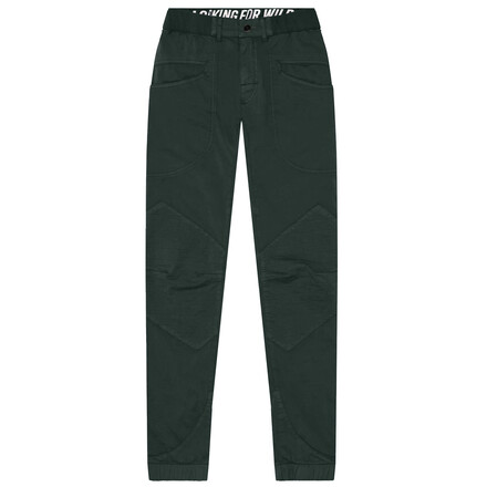 Die Fitz Roy Pant von Looking for Wild ist eine Boulderhose mit viel Funktion und einem tollen, urbanen Look, der die Hose voll alltagstauglich macht