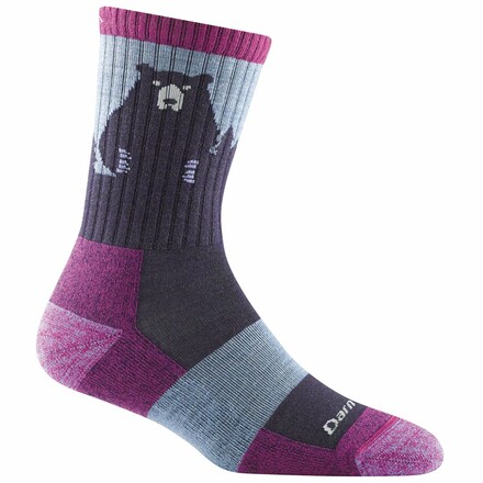 Die Darn Tough Women’s Bear Town Micro Crew Lightweight sind sehr robuste und gut gepolsterte Wandersocken für ausgiebige Touren. Mit lebenslanger Garantie