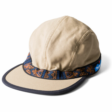 Die stylische Kavu Organic Strapcap aus robustem Canvas Basecap schützt dich effektiv vor Sonne und lässt sich am Hinterkopf individuell einstellen.