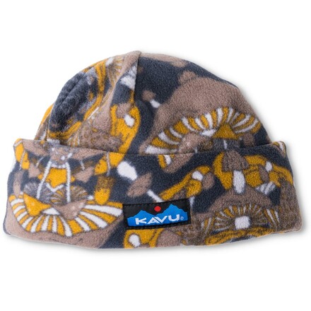 Die Kavu North Inlet aus strapazierfähigem und wärmendem Polarfleece ist eine gelungene Abwechslung in der Beanie-Landschaft. In klassischen Kavu-Prints.