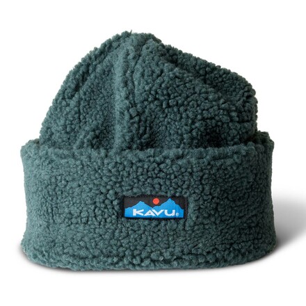 Die Kavu Fur Ball ist eine kuschelige Beanie aus robustem und hochflorigem Fleece. Die breite Krempe mit Logopatch verleiht ihr einen lässigen Style.