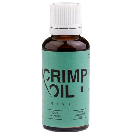 Das Crimp Oil Original ist ein natürliches Pflegeöl aus sieben ätherischen Ölen, dass deine Muskeln und Sehnen bei der Regeneration unterstützt.