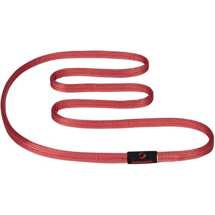 Die Mammut Magic Sling ist eine extrem robuste Bandschlinge in Kernmantel Konstuktion ohne Verbingungsnähte die ein Maximum an Sicherheit bietet