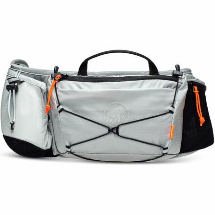 Die Mammut Lithium Waistpack ist eine weich gepolsterte Hüfttasche, die genügend Stauraum für lange und kürzere Wanderungen bietet.