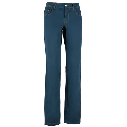 Die E9 Lidia ist eine alltagstaugliche Kletterhose für Frauen im klassischen Five-Pocket-Style. Im Klettershop Chalkr online kaufen.