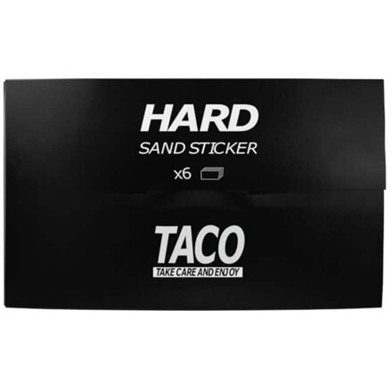 Mit dem Crux Extra Sand Sticker Pack für die Taco Hautfeile setzt du auch in Puncto Handpflege künftig auf Nachhaltigkeit.