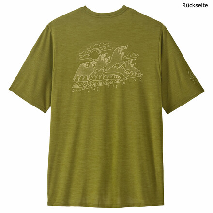 Das Capilene Cool Daily Graphic T-Shirt von Patagonia ist dein Allrounder für den Outdoorspaß bei gutem Wetter und punktet mit hoher Atmungsaktivität