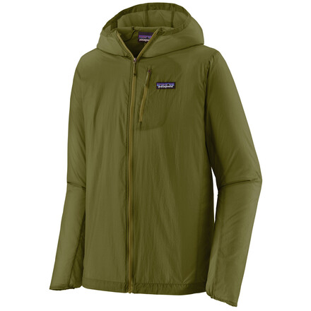 Die Houdini Jacket von Patagonia ist ein sehr leichter und wasserabweisender Windbreaker, der sowohl fürs Klettern, wie auch fürs Trailrunning geeignet ist