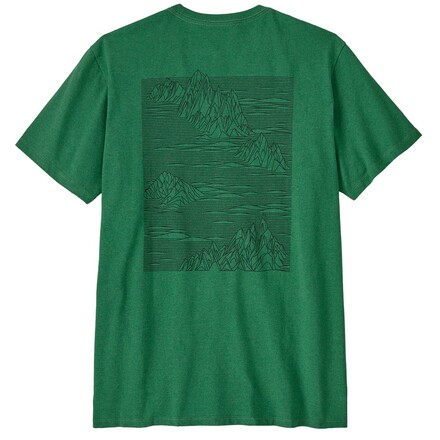 Das Patagonia Strataspire Responsibili-Tee ist ein robustes, bewegungsfreundliches und sehr stylisches T-Shirt aus recycelten Materialien.