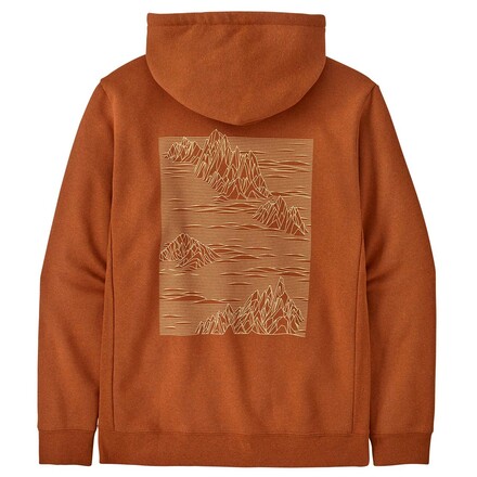 Der Patagonia Strataspire Uprisal Hoody ist ein stylisches Unisex-Modell mit großem Backprint. Kuschelig und robust für die Wand und abseits der Vertikalen