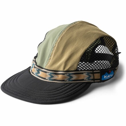 Die Kavu Capn Softbill ist ein leichtes und luftiges Basecap mit einem formbaren Schirm und Mesh-Einsatz an den Seiten. Natürlich im ikonischen Kavu-Look.