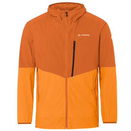 Die vielseitige und nachhaltig produzierte Tekoa Outdoorjacke von Vaude ist besonders strapazierfähig und elastisch und besteht aus recycelten Altreifen