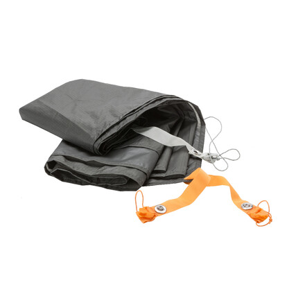 Die Big Agnes FP Tiger Wall UL Zeltunterlage mit PU-Beschichtung schützt dein Tiger Wall UL passgenau und effektiv vor Schmutz, Nässe und Beschädigung.