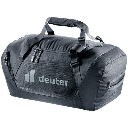 Die Deuter Duffel 70 ist eine robuste und kompakte Reisetasche mit gepolsterten Trageriemen. Sie kann auch als Rucksack getragen werden!