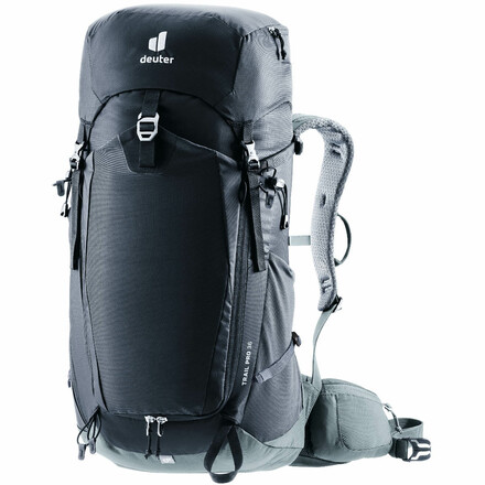 Der Deuter Trail Pro 36 ist ein robuster und gut aufgeteilter Wanderrucksack mit einem praktischen Deckelfach und luftigem Airstripes-Rückensystem.
