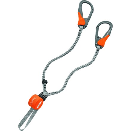 Das Scorpio Eashook Klettersteigset eignet sich aufgrund seiner einfachen Handhabung und des kompakten Bandfalldämpfers zum regelmäßigen Klettersteiggehen