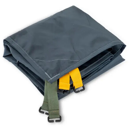 Die passgenaue Nemo Equipment Dragonfly Bikepack 1P Zeltunterlage schützt dein Dragonfly Osmo Bikepack 1P Zelt vor Nässe, Schmutz und Beschädigungen.