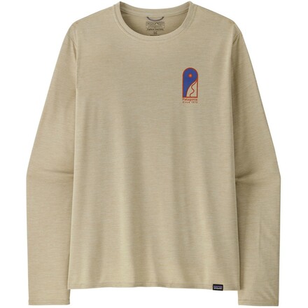 Das funktionale Patagonia L/S Cap Cool Daily Graphic Shirt Lands ist ein sehr robustes und vielseitiges Langarmshirt mit einem tollen Backprint. 