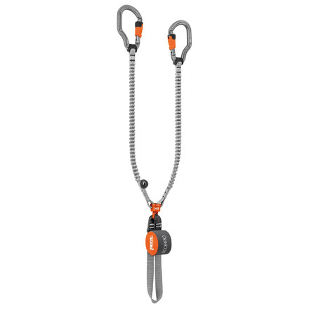 Das Petzl Scorpio Vertigo SW Klettersteigset überzeugt durch seine kompakte Bauweise und die elastischen Arme. Für ein Plus an Bewegungsfreiheit!