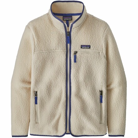 Die Women's Retro Pile Fleecejacke von Patagonia aus doppelseitigem Webpelz-Fleece beschert euch einen warmen und stylischen Herbst und Winter!