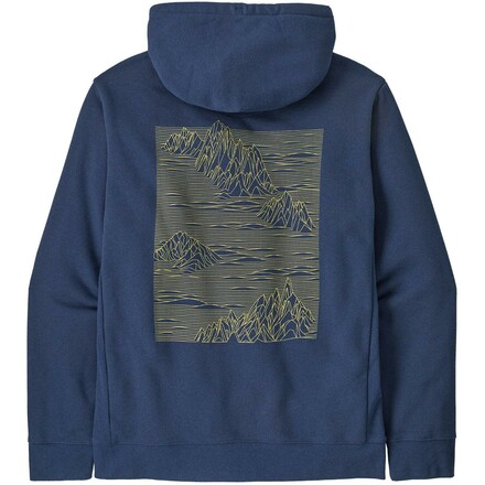 Der Patagonia Strataspire Uprisal Hoody ist ein stylisches Unisex-Modell mit großem Backprint. Kuschelig und robust für die Wand und abseits der Vertikalen