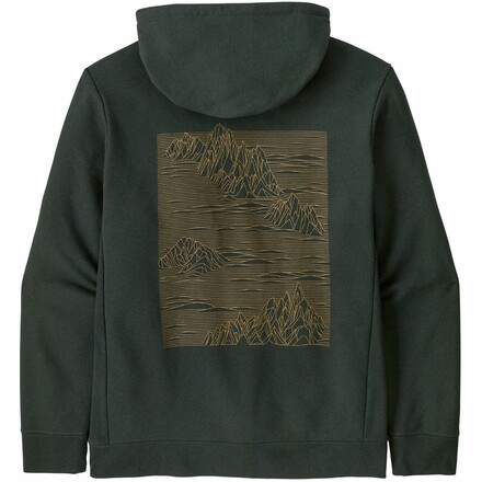 Der Patagonia Strataspire Uprisal Hoody ist ein stylisches Unisex-Modell mit großem Backprint. Kuschelig und robust für die Wand und abseits der Vertikalen