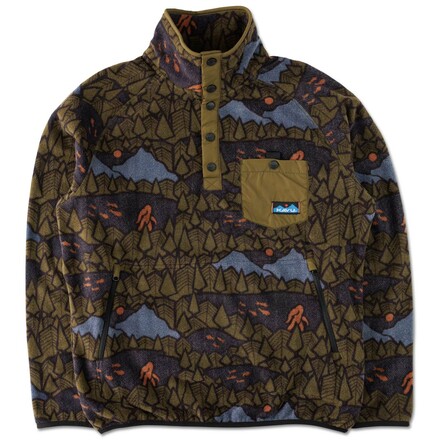 Der Teannaway Fleecepullover von Kavu bringt dir nicht nur den nordamerischen Charme, sondern ist zudem ein belastbarer Outdoor-Begleiter.
