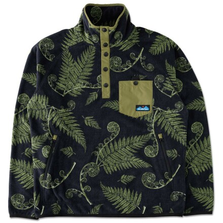 Der Teannaway Fleecepullover von Kavu bringt dir nicht nur den nordamerischen Charme, sondern ist zudem ein belastbarer Outdoor-Begleiter.