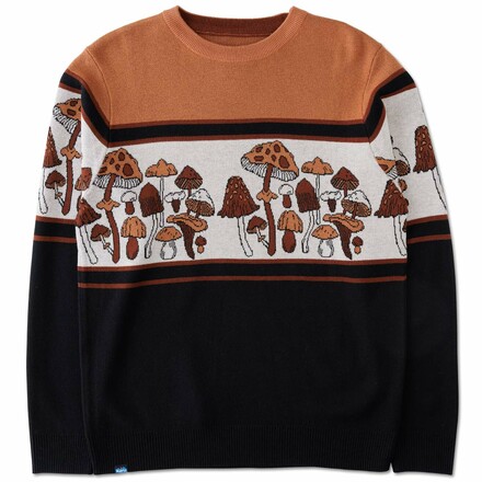 Der gemütliche und warme Highline Pullover von Kavu ist die stylische Varinte des Ugly Sweaters und zieht alle Blicke auf sich.