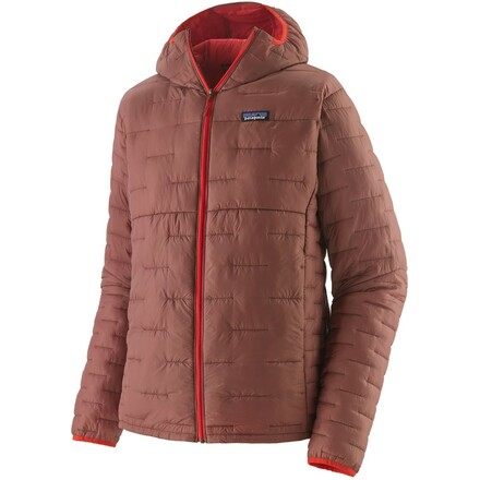Dank ihrer einzigartigen PlumaFill-Füllung hält dich die Patagonia Micro Puff Hoody Kunstfaserjacke bei deinen Winterabenteuern garantiert warm. 