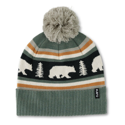 Mit der kuscheligen Herschel Bommelmütze in den ausgefallenen Designs von Kavu kommen im Winter weder kalte Ohren noch Langeweile auf.